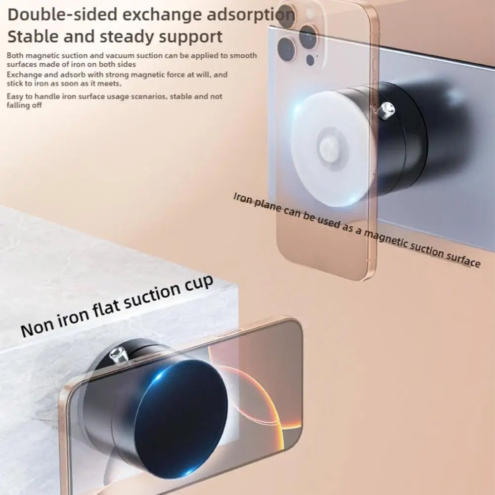 Dual-Sided Magnetic Suction Phone Holder